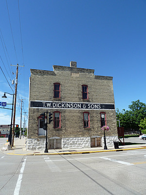 The T.W. Dickinson & Sons warehouse in Edgerton, Wis., harks back to when this part of Southern Wisconsin was a tobacco growing hub. ...