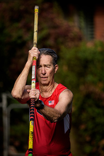 Jerry Donley'51 preparing for his event