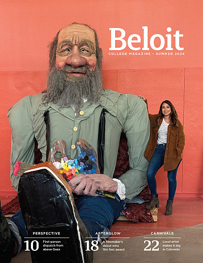 Magazine cover: 