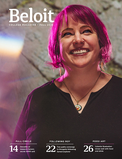 Magazine cover: 