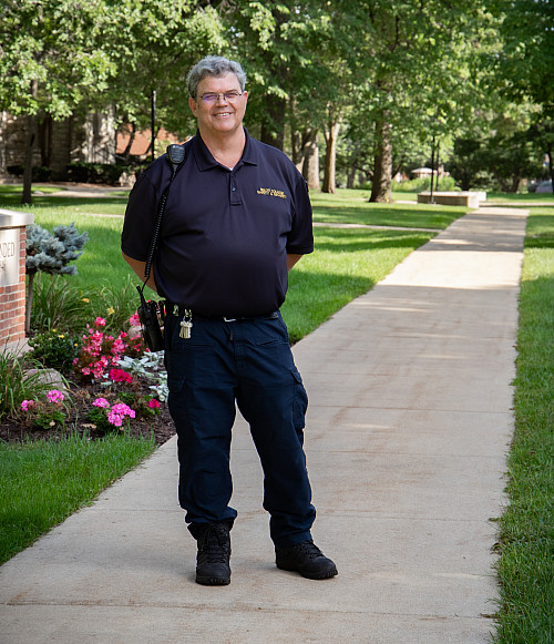 Director of Safety & Security Bruce Heine