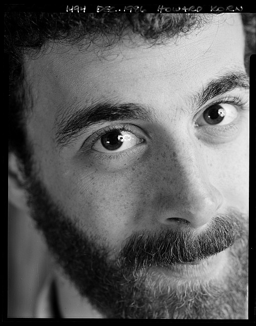 My passion for image making is directly traced to him.--Howard Korn'87, photographed in 1986.