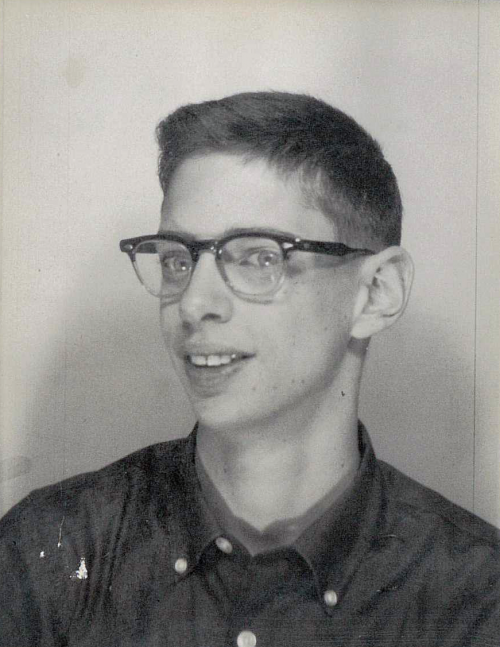 Photo from Richard Fineberg ’64 1959 application to Beloit College.