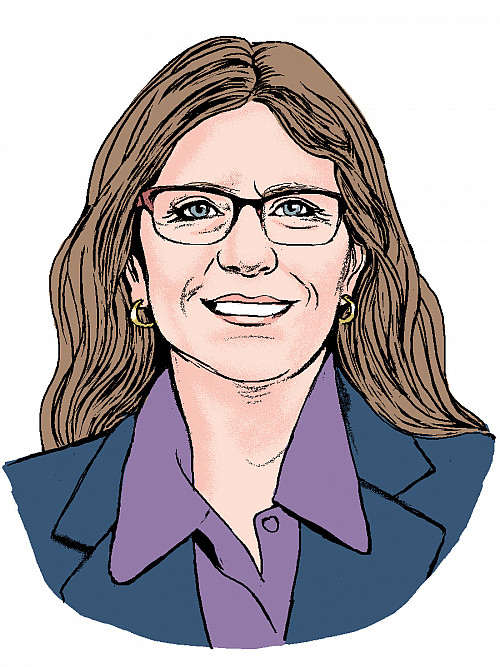 Democrat Michelle Bos-Lun'87 of Westminster, Vt., spent much of her career working with youth before she was elected to the Vermont House...