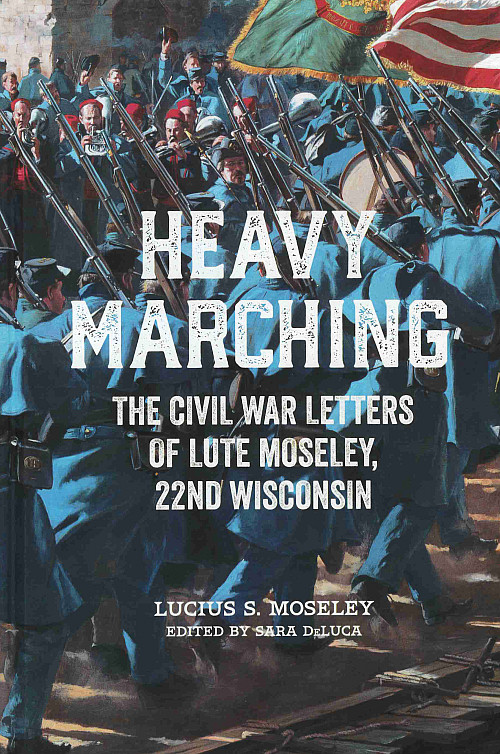 Heavy Marching by Lucius S. Moseley book cover.