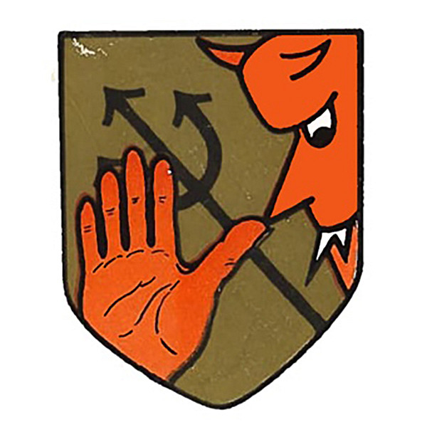 The Devil Logo made by soldiers of the 3133 Signal Company.