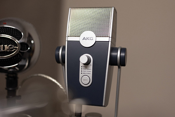 Microphone at CELEB, Beloit's Center for Entrepreneurship