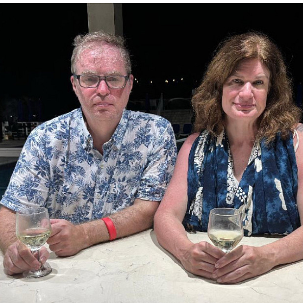 Dave Stevenson '93 and Val Rendel '95