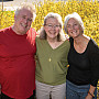 2023’s faculty and staff emeriti were honored at a ceremony in April. Pictured are Professor Emeritus Greg Buchanan (psychology), Professor Emerita Carol Wickersham (sociology), and College Editor Emerita Susan Kasten.